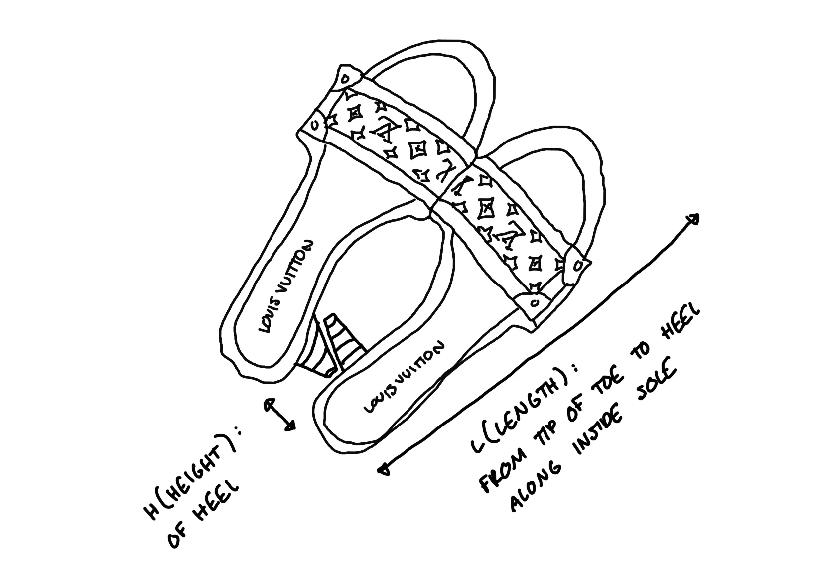 Louis Vuitton Multicolor Heels