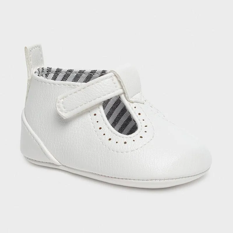 Mayoral Faux Leather Velcro Shoes