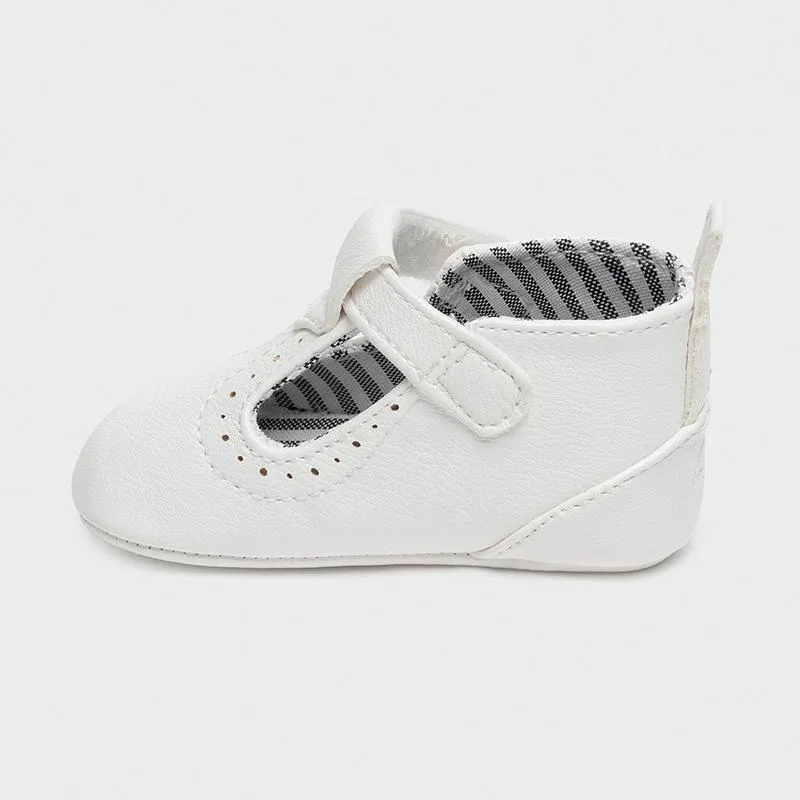Mayoral Faux Leather Velcro Shoes