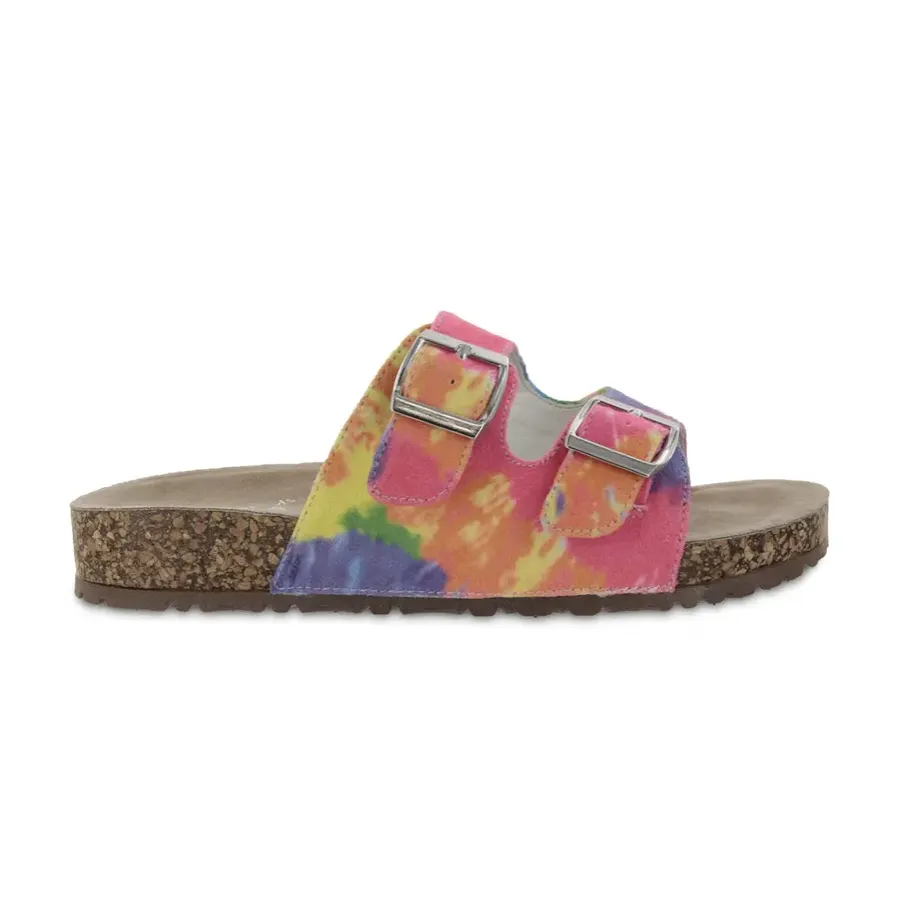 MIA Shoes Little Deisy Footbed Sandal - Rainbow Multi