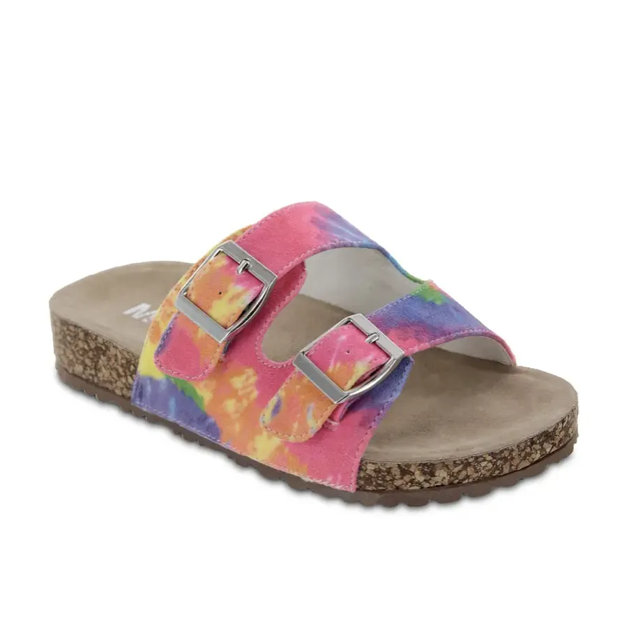 MIA Shoes Little Deisy Footbed Sandal - Rainbow Multi