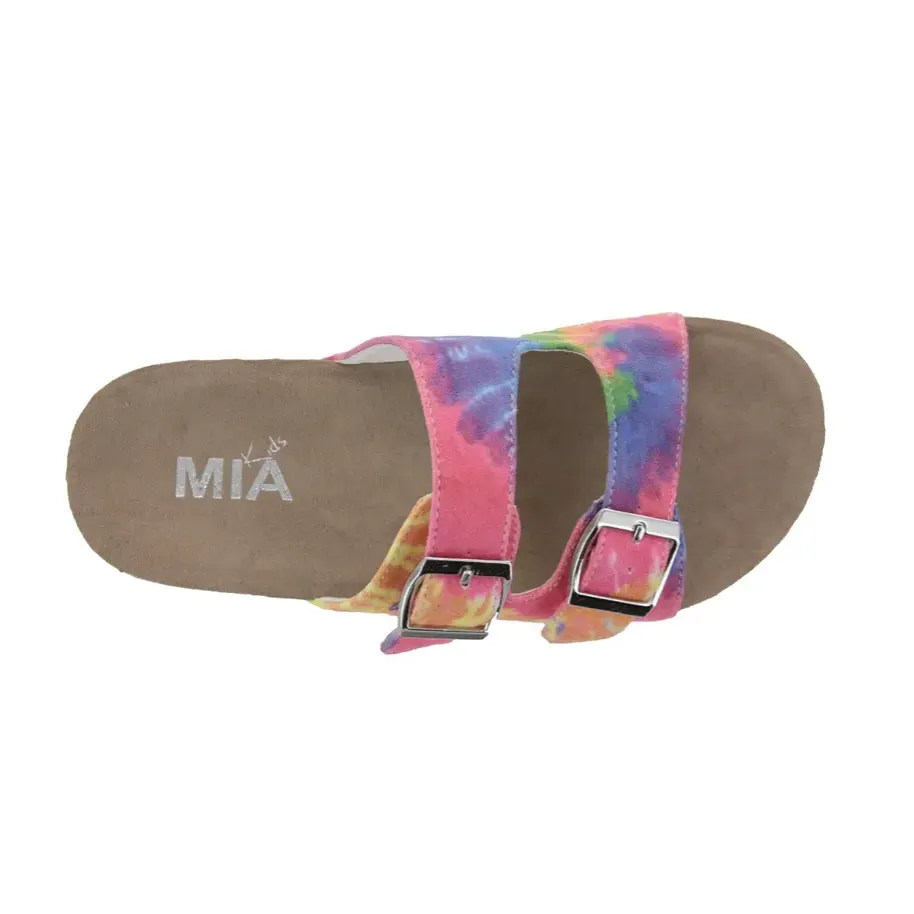 MIA Shoes Little Deisy Footbed Sandal - Rainbow Multi