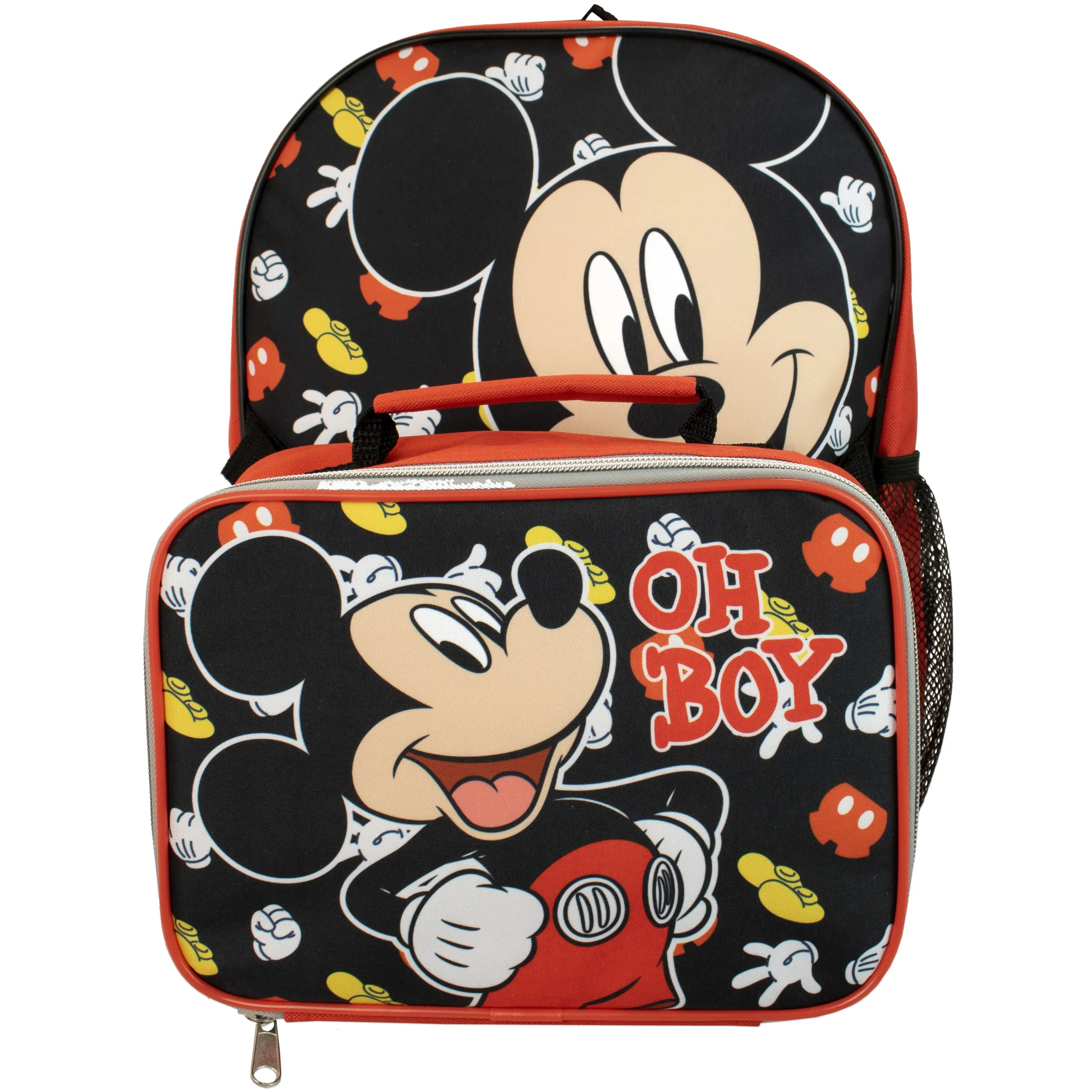 Mickey Mouse Backpack and Lunchbag Set