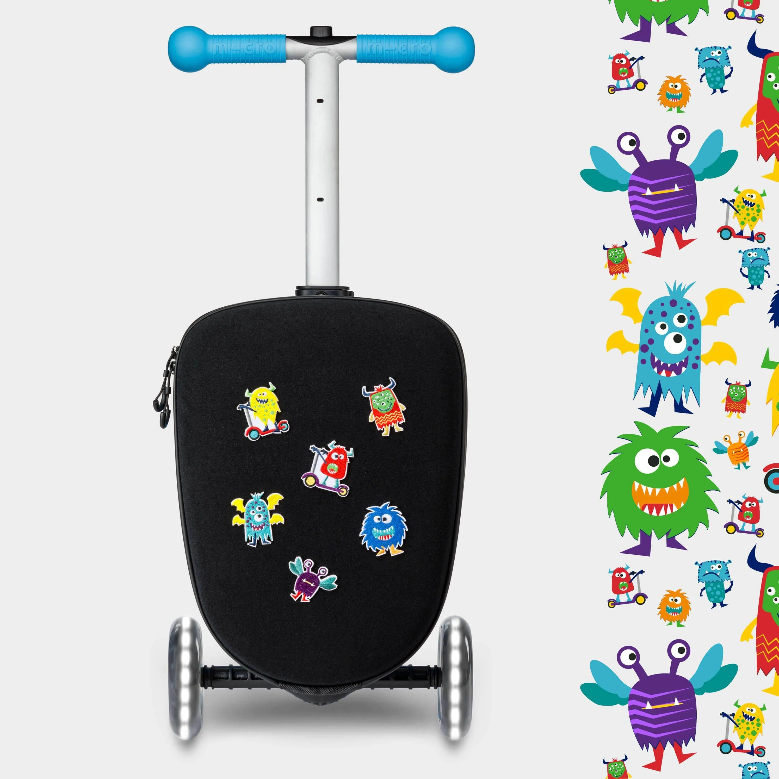 Micro Junior Luggage Velcro - Blue