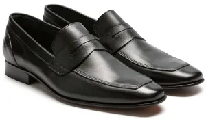 Mirage Mens Black Dress Slip on Shoes 6374