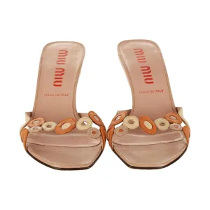 Miu Miu Baby Pink Kitten Heel