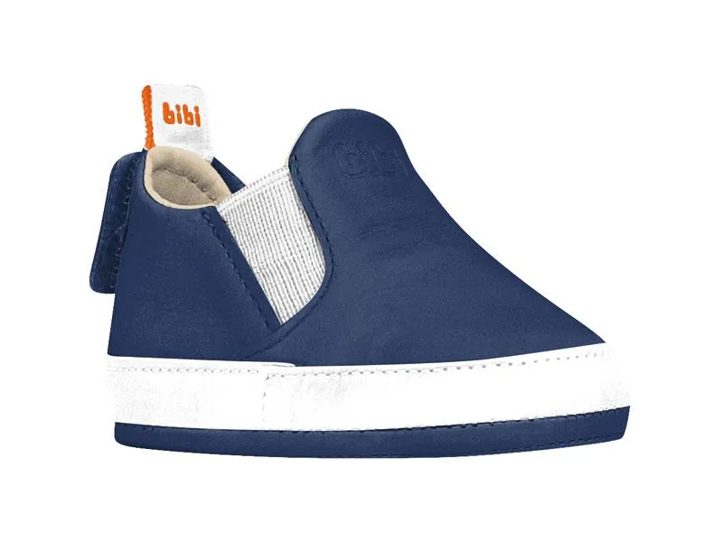 Navy Crib Shoe