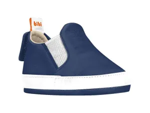 Navy Crib Shoe