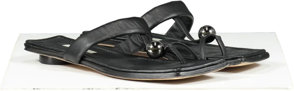 Neil J.Rodgers Black Samira Sandal UK 8 EU 41 👠