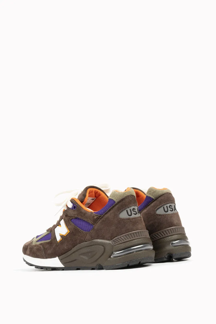 NEW BALANCE 990 V2 MIU BROWN ORANGE PURPLE