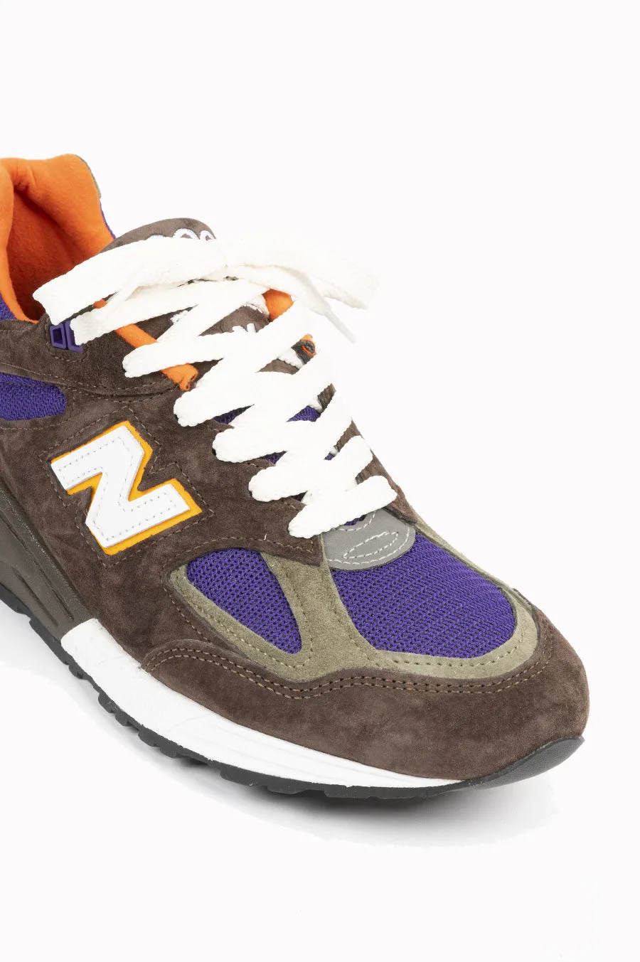 NEW BALANCE 990 V2 MIU BROWN ORANGE PURPLE
