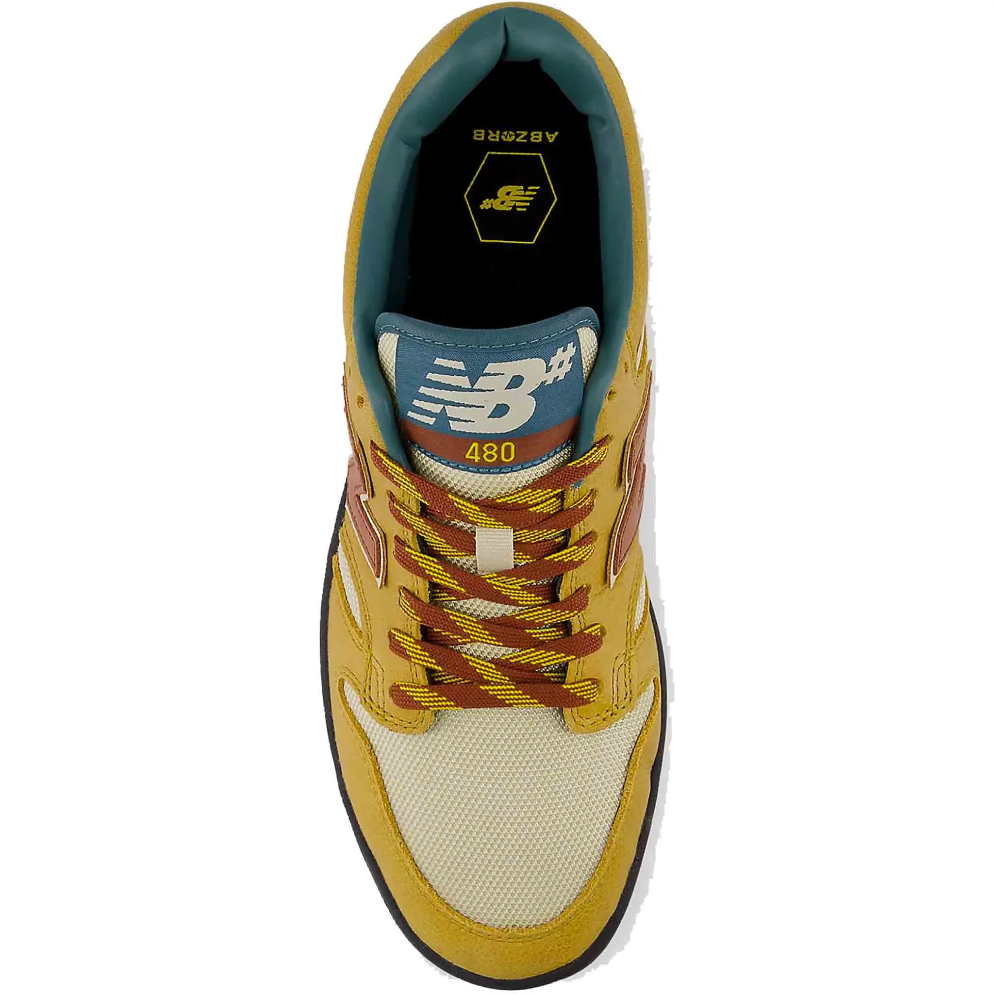 New Balance Numeric 480 Tan Burgundy