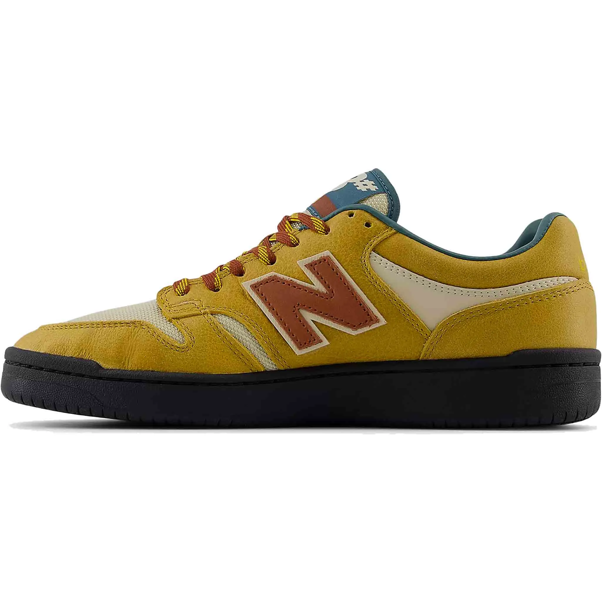 New Balance Numeric 480 Tan Burgundy