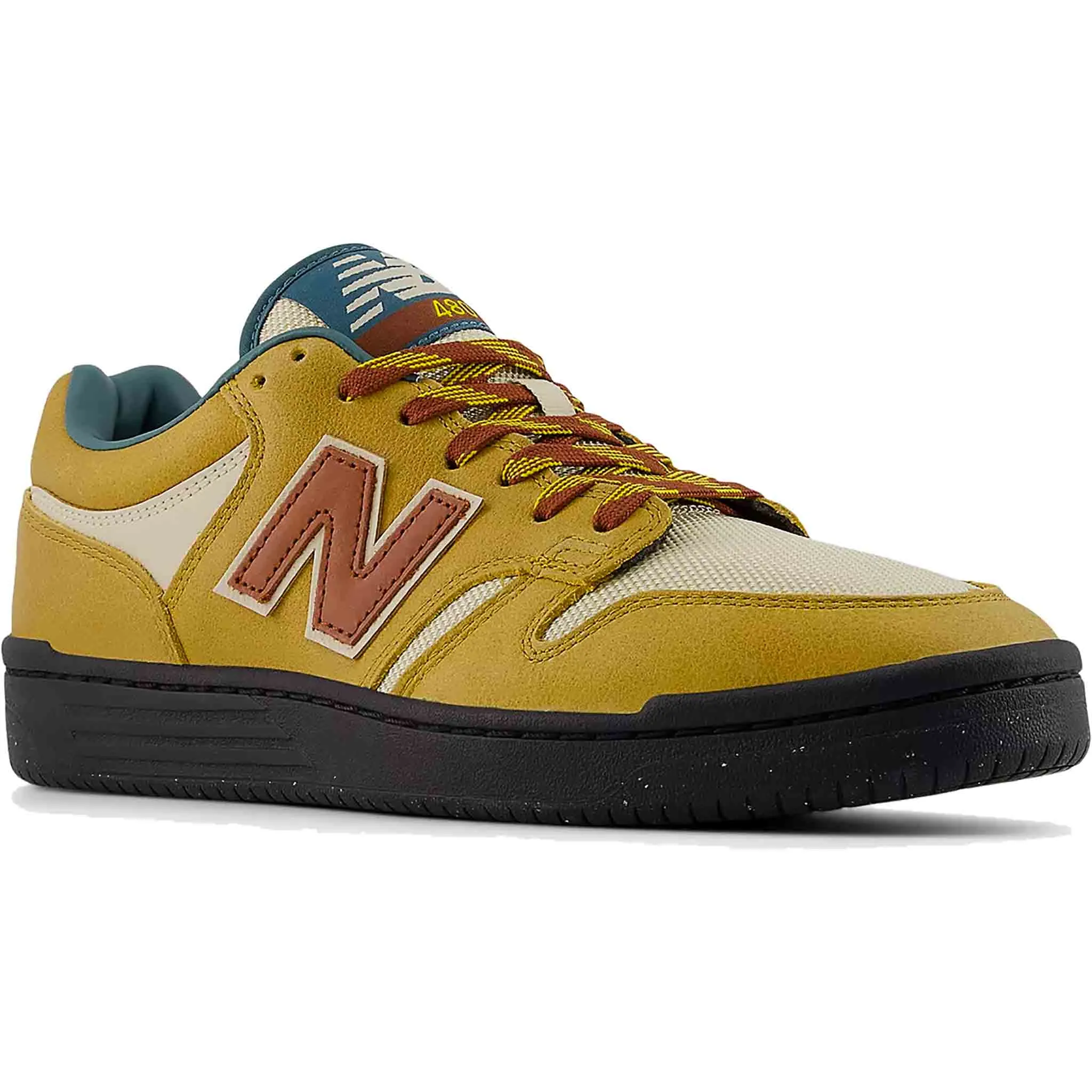 New Balance Numeric 480 Tan Burgundy