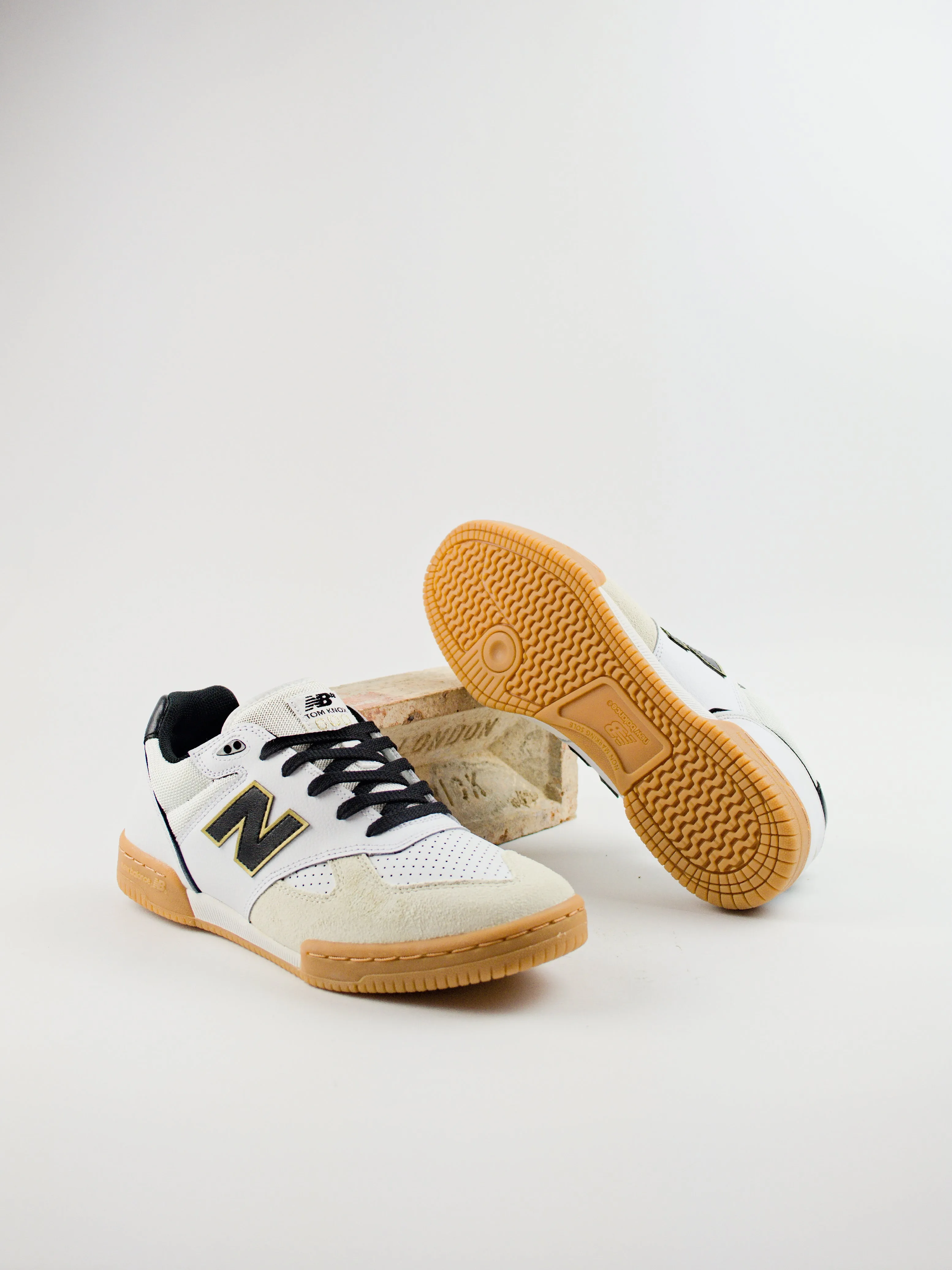 New Balance Numeric - Tom Knox 600's WTA - Pro Skate Shoe - White / Black