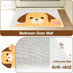 New small Bath Rug - Labrador Bathroom Mat,Cute Absorbent Bath Mat,Non-Slip Dog Bath Rug for Bathroom, Shower,Kid Room,Door Mat (Labrador,16X24inch)