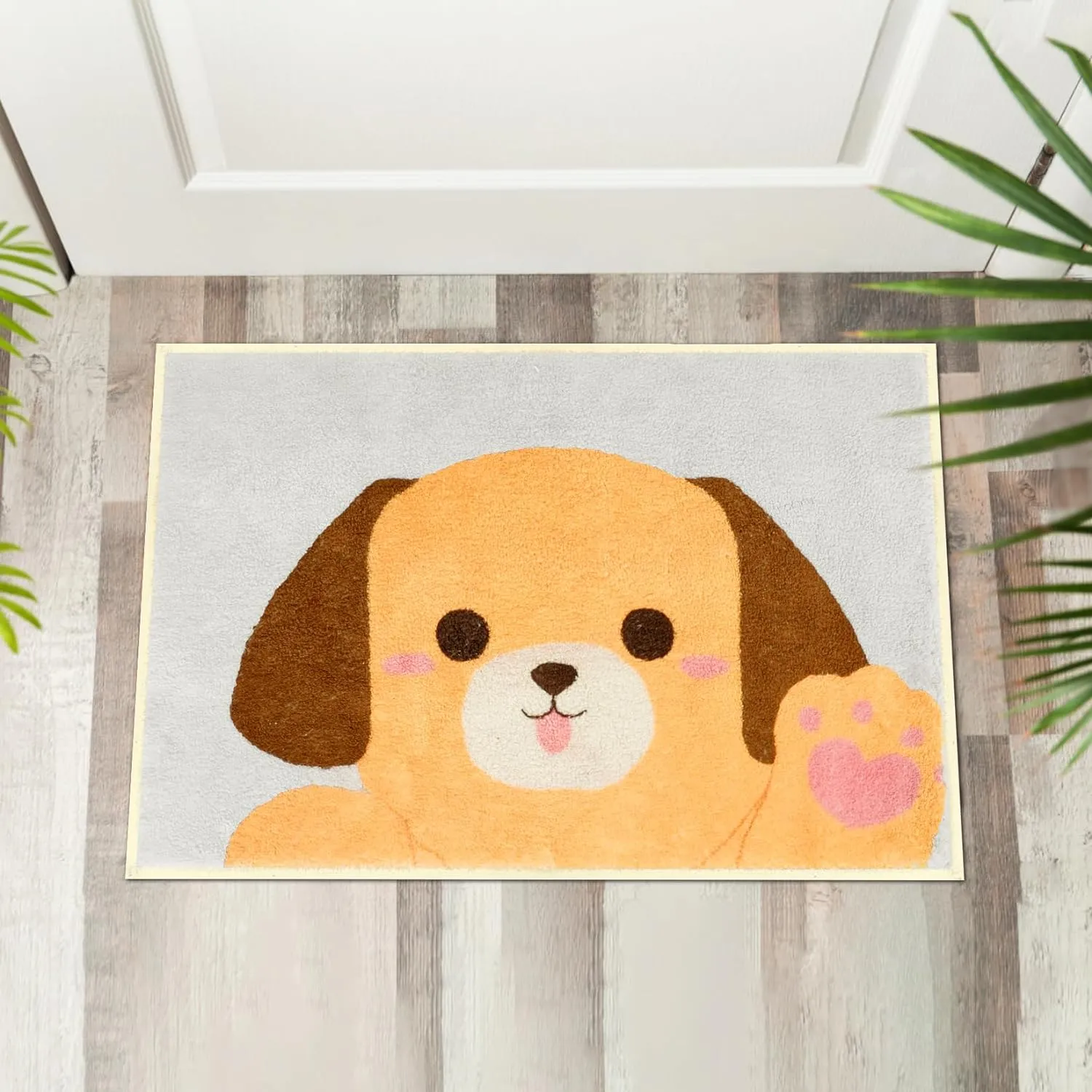 New small Bath Rug - Labrador Bathroom Mat,Cute Absorbent Bath Mat,Non-Slip Dog Bath Rug for Bathroom, Shower,Kid Room,Door Mat (Labrador,16X24inch)