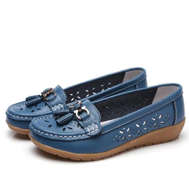 New solid casual shoes woman loafer sneakers women shoes