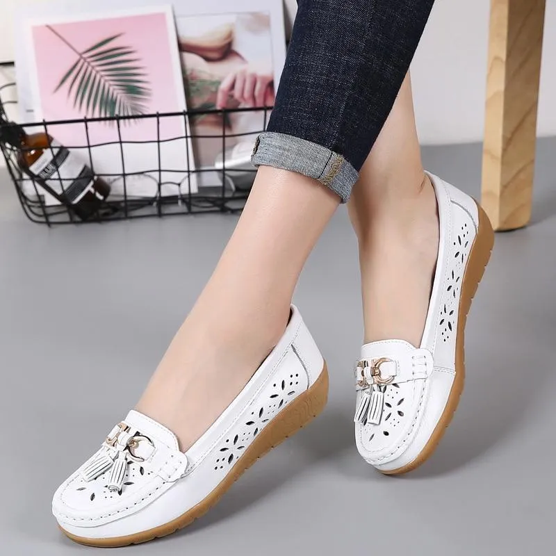 New solid casual shoes woman loafer sneakers women shoes