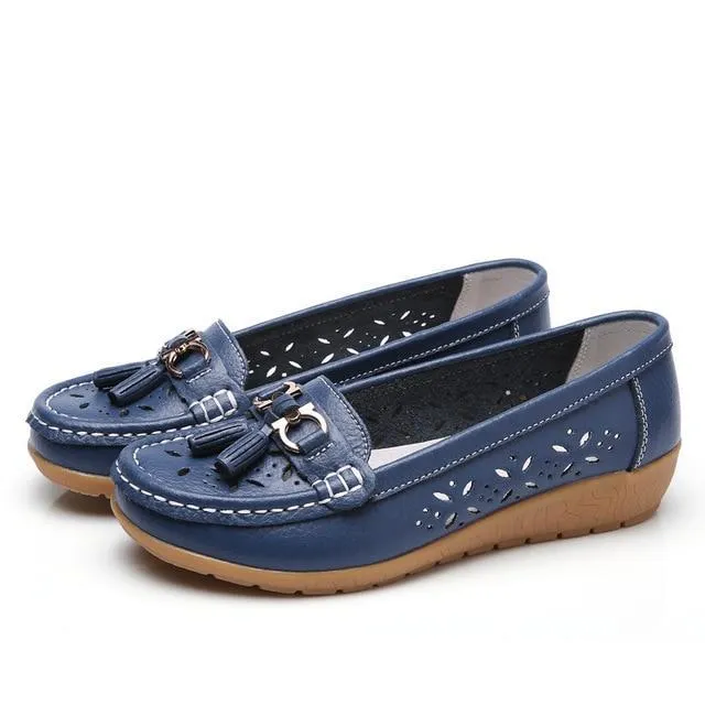 New solid casual shoes woman loafer sneakers women shoes