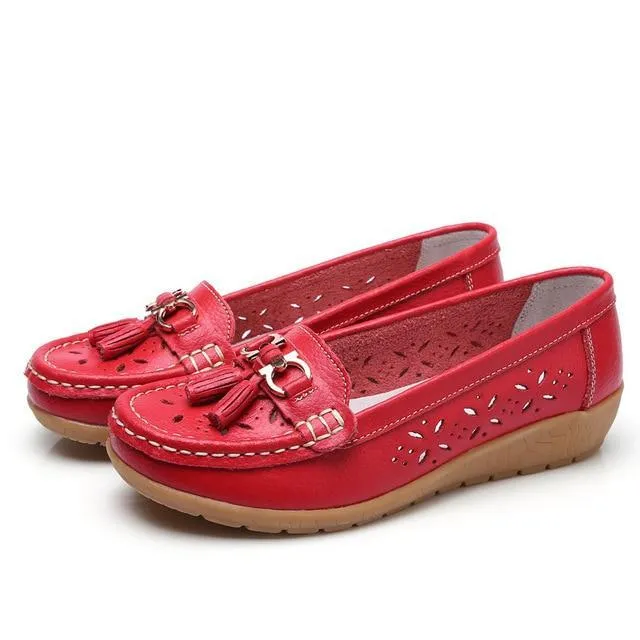 New solid casual shoes woman loafer sneakers women shoes