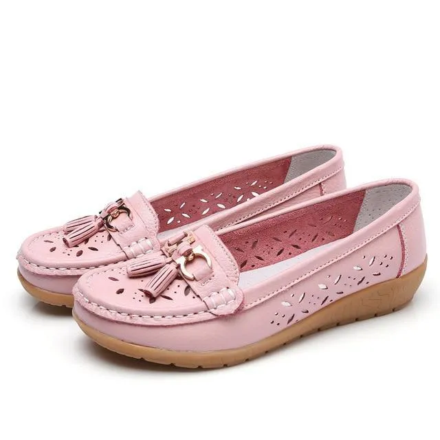 New solid casual shoes woman loafer sneakers women shoes