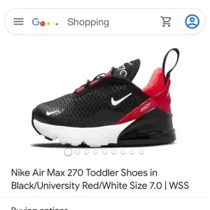Nike air max 270 size 5c