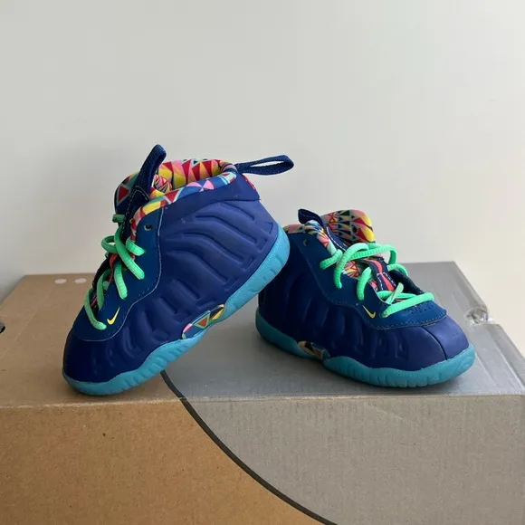 Nike Little Posite One “Kaleidoscope” Toddler Sneakers- SZ 5 C