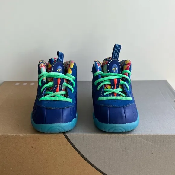 Nike Little Posite One “Kaleidoscope” Toddler Sneakers- SZ 5 C