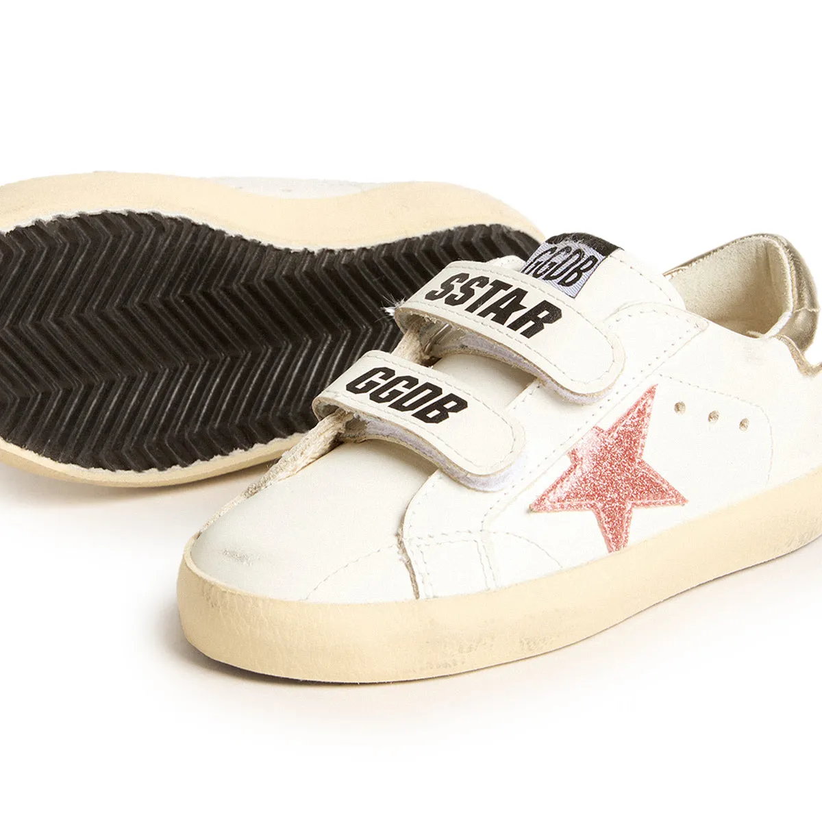 Old School Metallic Peach Sneaker