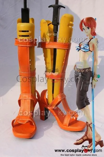 One Piece Nami Cosplay Shoes Boots