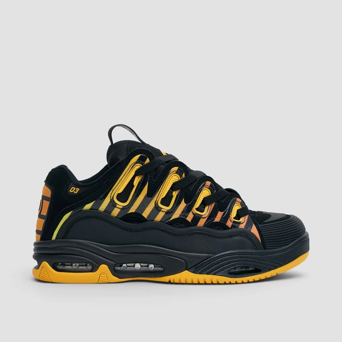 Osiris D3 2001 Shoes - Caution/Black/Fade