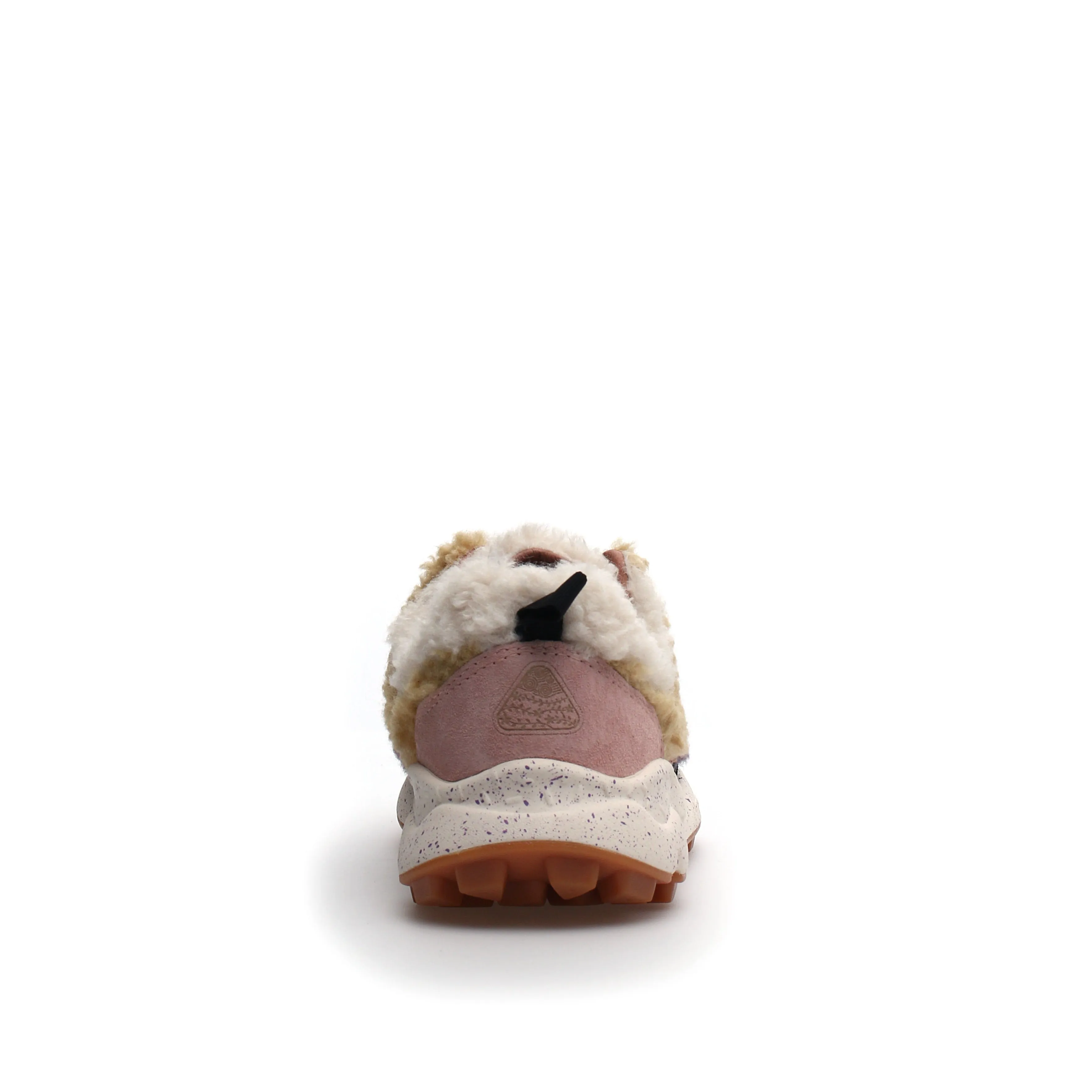 Pampas Teddy - Navy-Lilac Eco Shearling||Pampas Peluche - Marine-Lilas en peluche écologique