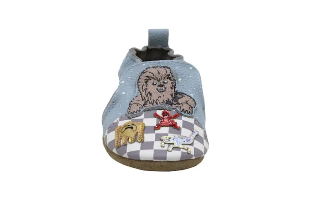 Pantoufles - CHEWBACCA - Baby's STAR WARS Leather-Sole Sllip-On Shoes 6-12 mois