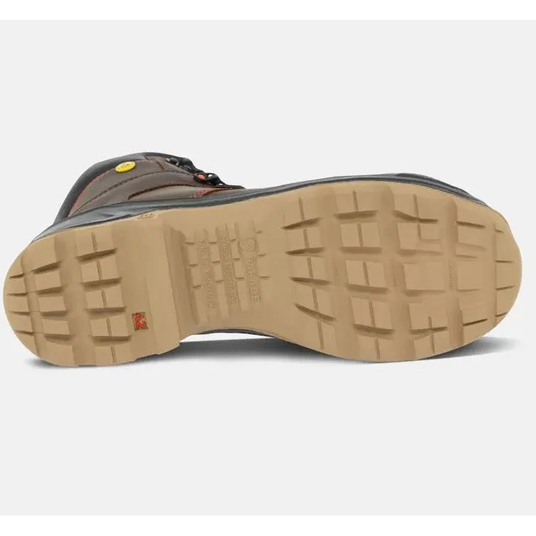 Parade NETROL S3S, ESD, FO, SR, LG, SC, ESD   ASTM M/ I / C / PR / SD100, HRO-CI-HI, Lace-Up Composite Safety Boots, Brown