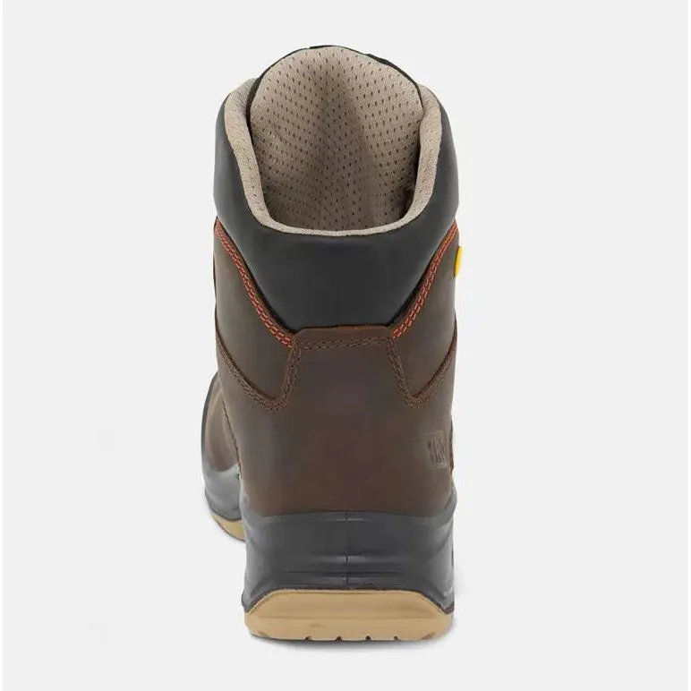 Parade NETROL S3S, ESD, FO, SR, LG, SC, ESD   ASTM M/ I / C / PR / SD100, HRO-CI-HI, Lace-Up Composite Safety Boots, Brown