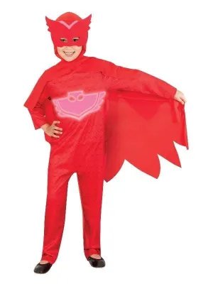 PJ Masks Owlette Glow In The Dark Girls Costume