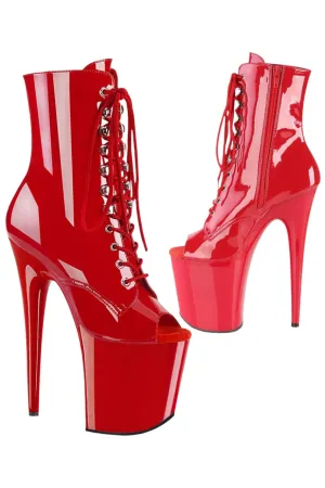 Pleaser FLAMINGO-1021 Boots Red