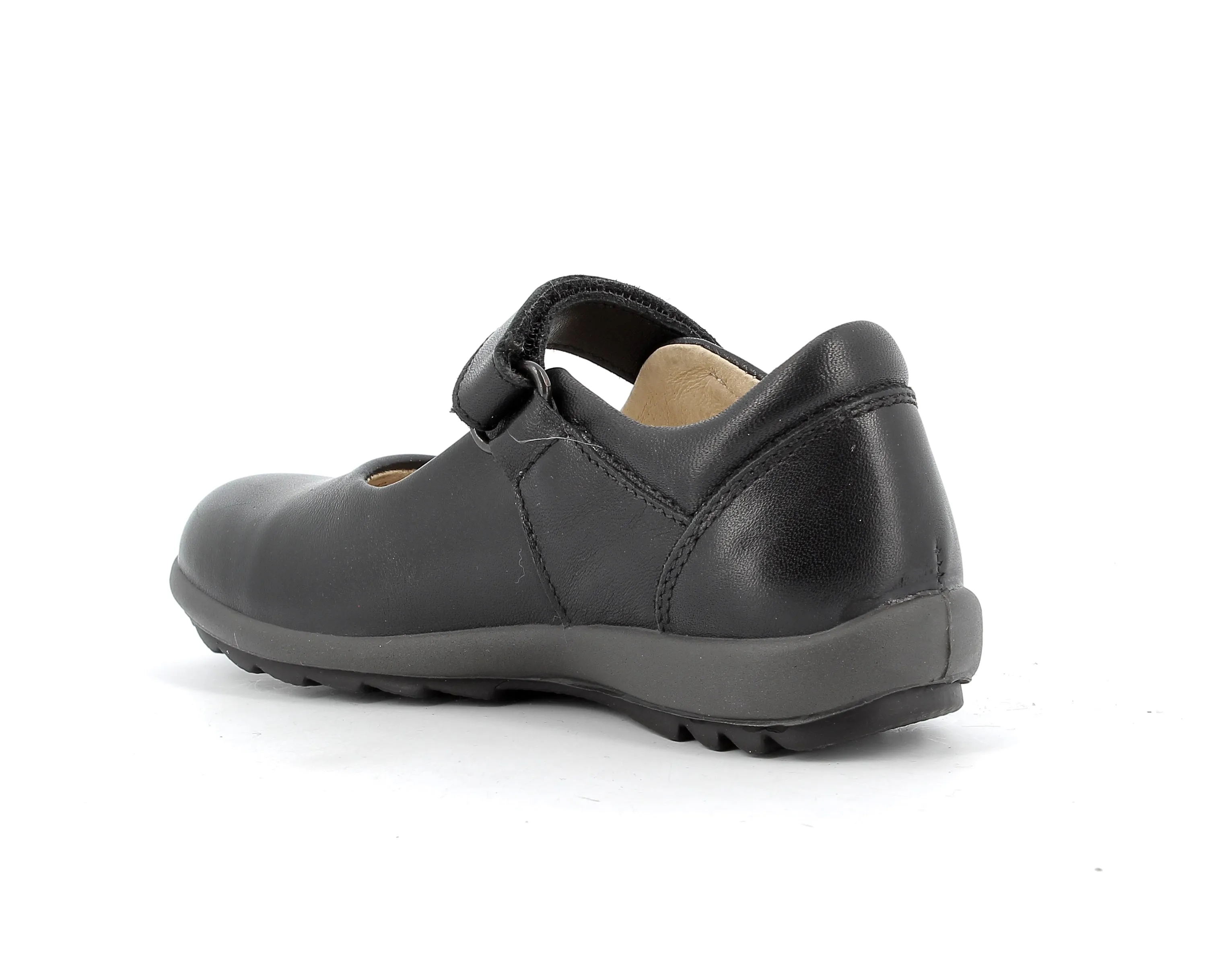 Primigi Black Soft Leather Mary Janes