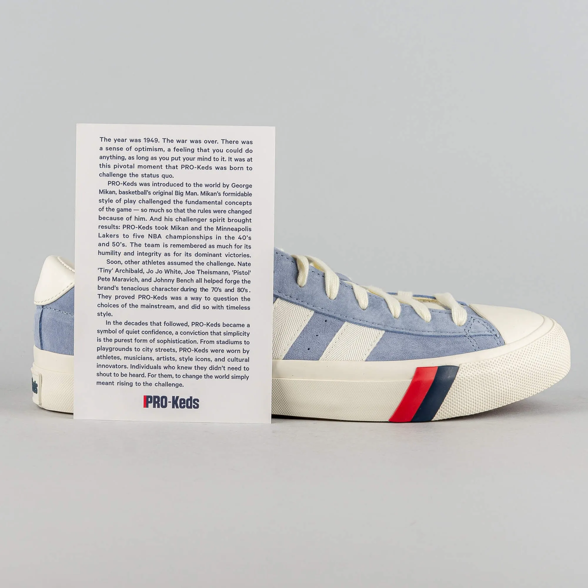 Pro Keds Men Royal Plus Leather Stone Washed
