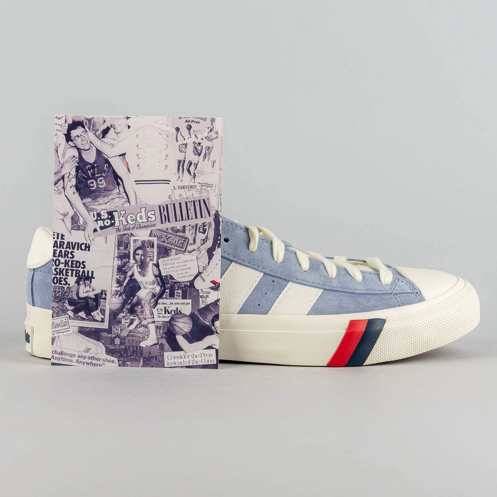 Pro Keds Men Royal Plus Leather Stone Washed