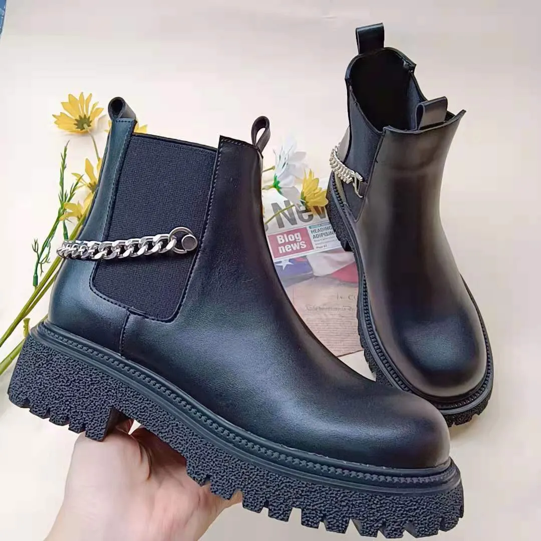 Purple Heel Ankle boots Leather/ Flat Boots