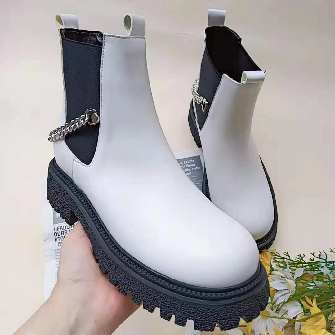 Purple Heel Ankle boots Leather/ Flat Boots
