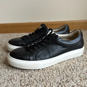 Royal Republiq Women’s Spartacus Core 235 Black Leather Sneakers Eu 39 US 8
