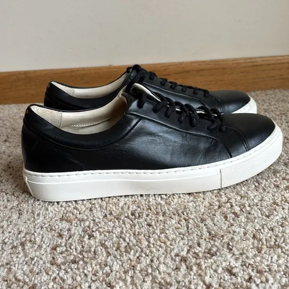 Royal Republiq Women’s Spartacus Core 235 Black Leather Sneakers Eu 39 US 8