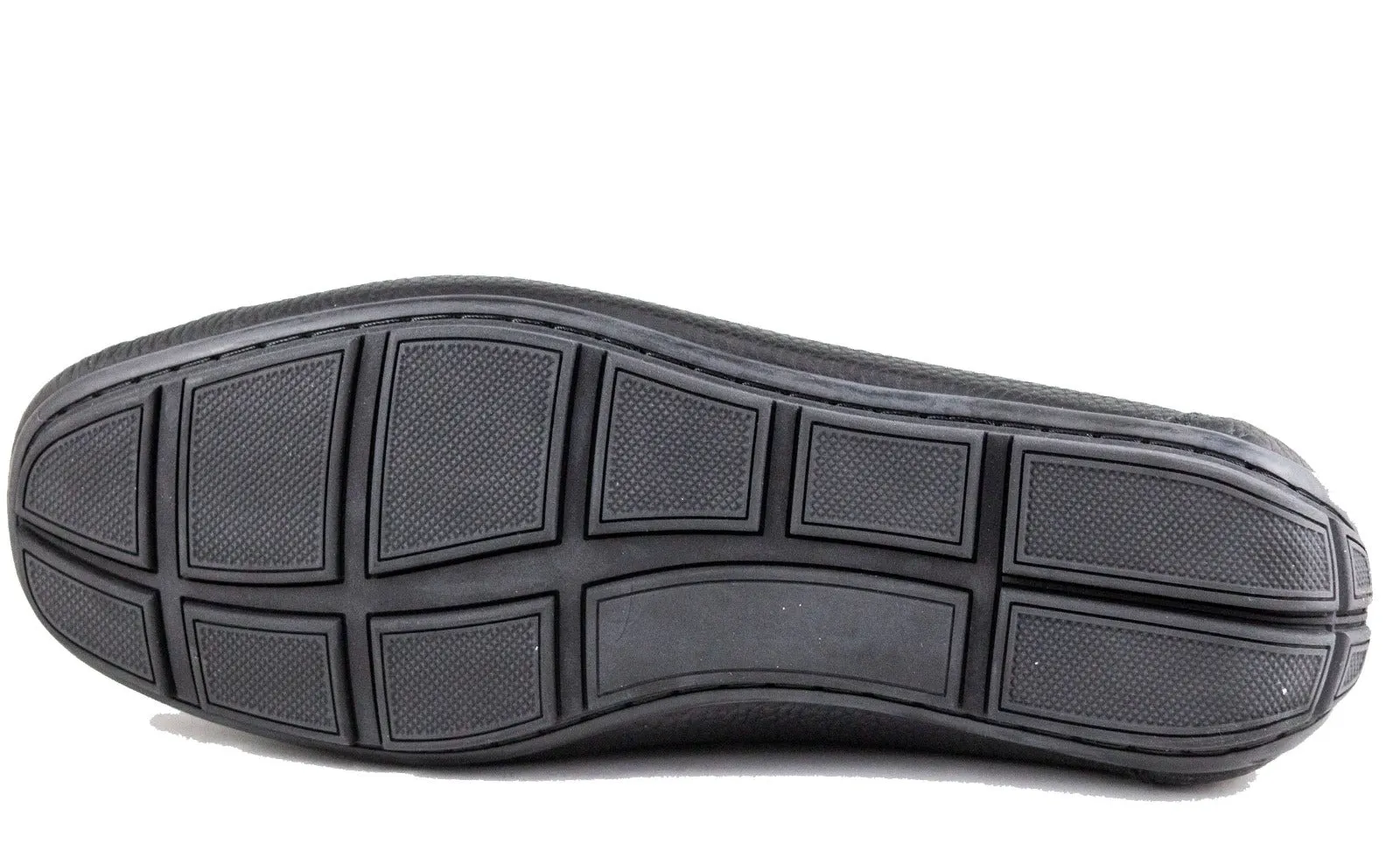 Salo Men's Black  Loafers Moccasins Shoes 405-186