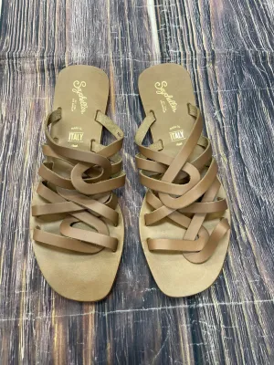 Sandals Flats By Seychelles In Brown, Size: 8