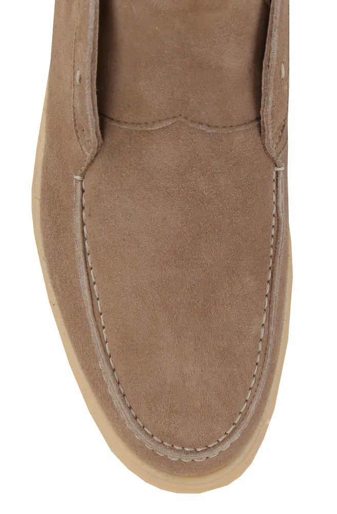 Sartorio Napoli Beige Ankle Boots