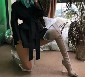See It Through Boots