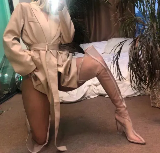 See It Through Boots